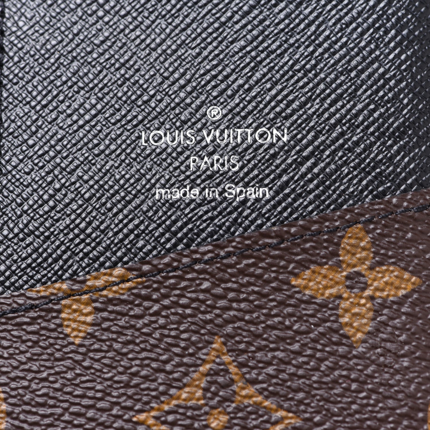 Louis Vuitton Monogram Macassar Pocket Organizer NM 6 of 8