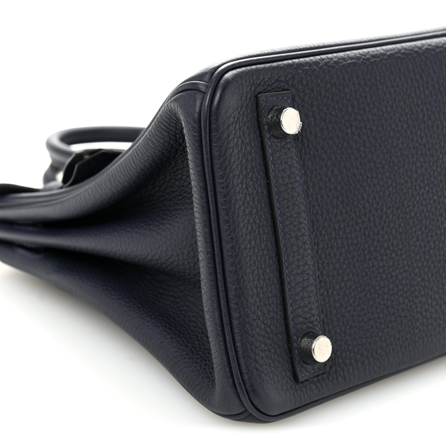 Hermes Togo Birkin 25 Bleu Nuit 9 of 13
