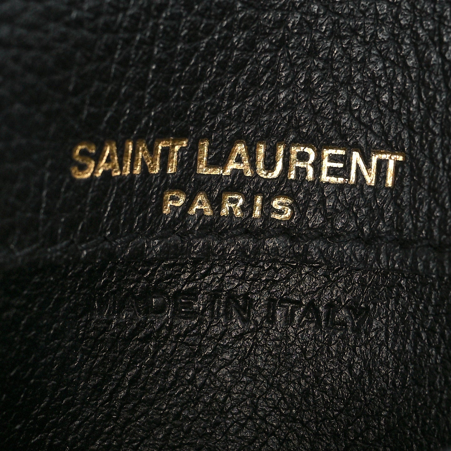 Calfskin Monogram Coin Pouch Black
