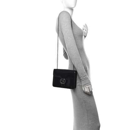 Gucci Shade Lux Calfskin Small Interlocking G Shoulder Bag Black 2 of 16