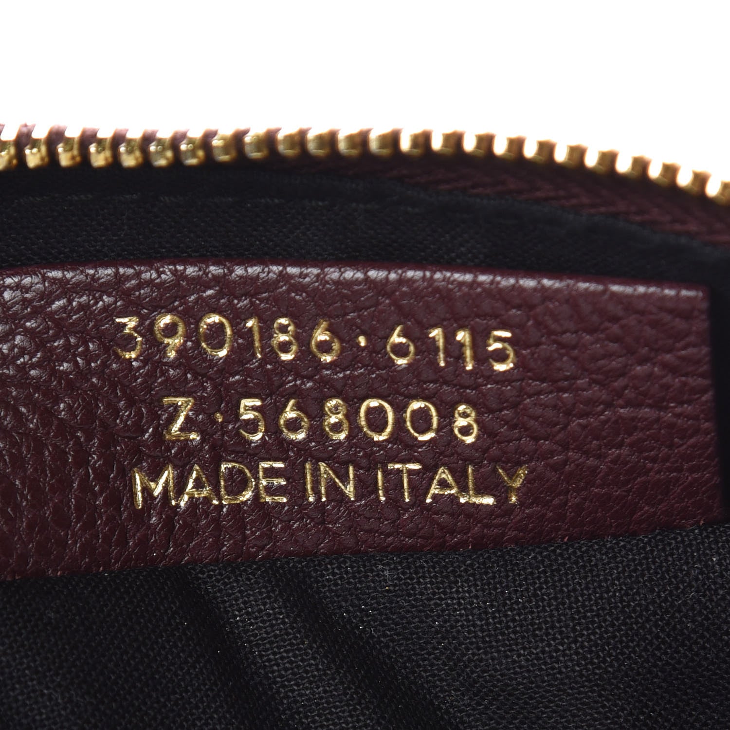 Balenciaga Chevre Gold Metallic Edge Hardware Pouch 6 of 8