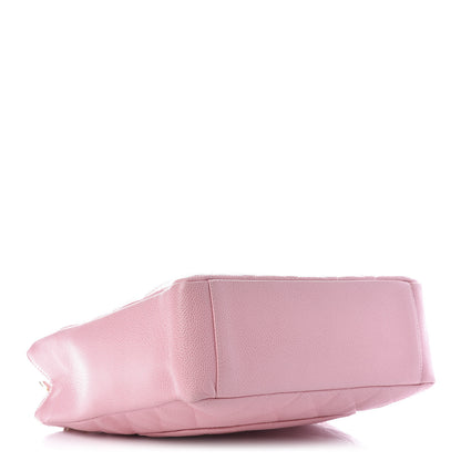 Chanel Caviar Quilted Petit Shopping Tote PST Pink 4 of 10
