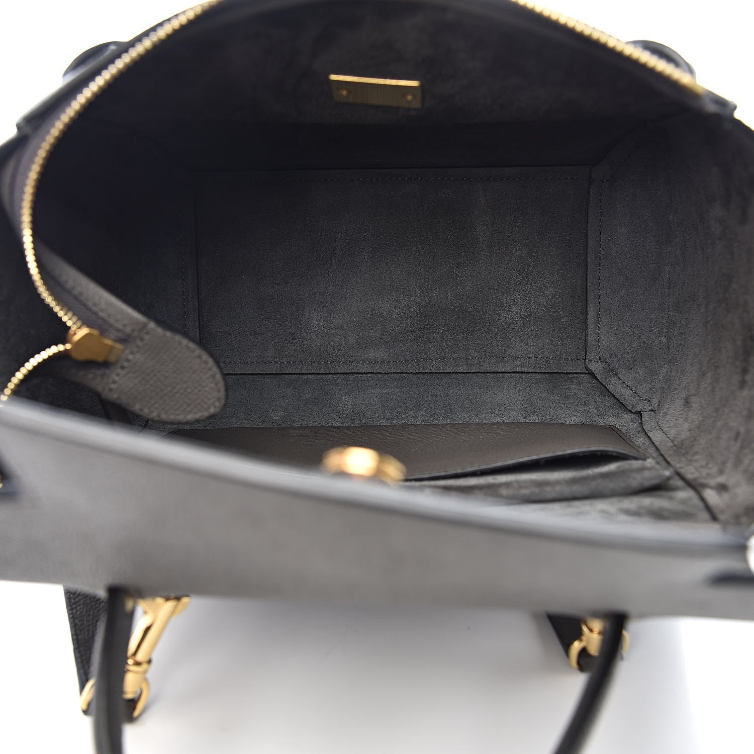 Celine Grained Calfskin Micro Belt Bag Grey 5 of 10