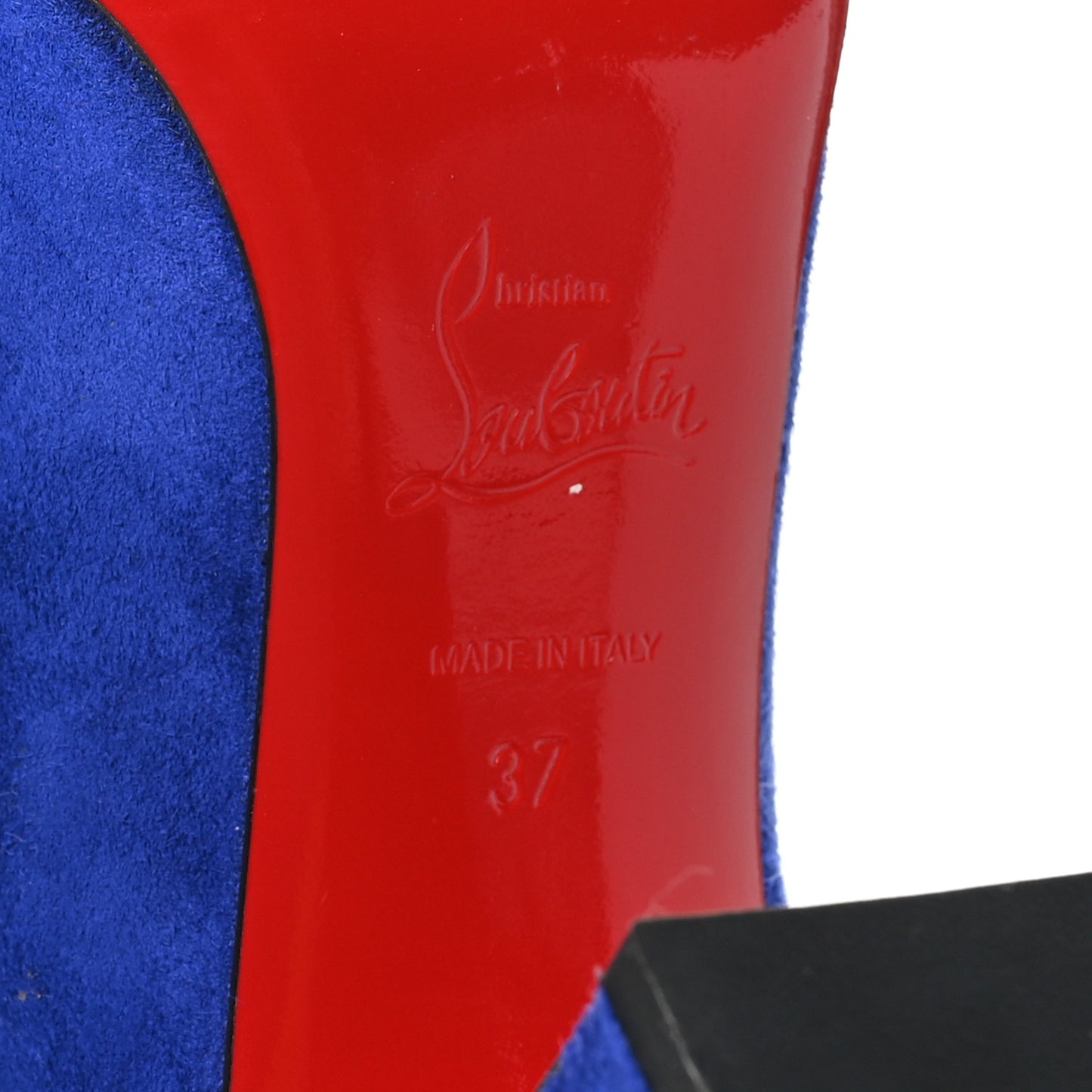 Veau Velours Cadrilla 70 Pumps 37 Atlantic