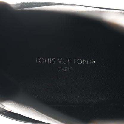 Louis Vuitton Patent Monogram LV Beaubourg Ankle Boots 37.5 Black 7 of 8