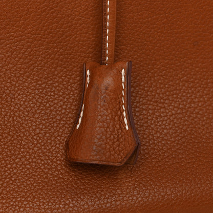 Hermes Natural Barenia Faubourg Birkin 30 Fauve 13 of 17