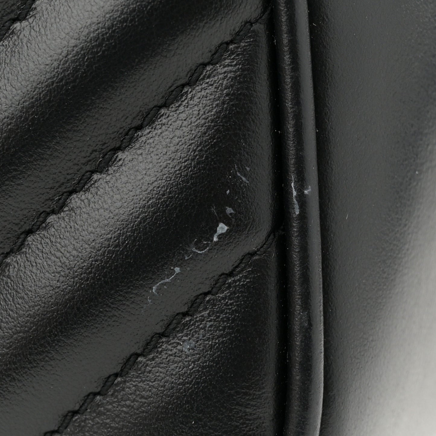Calfskin Matelasse Monogram Lou Camera Bag Black