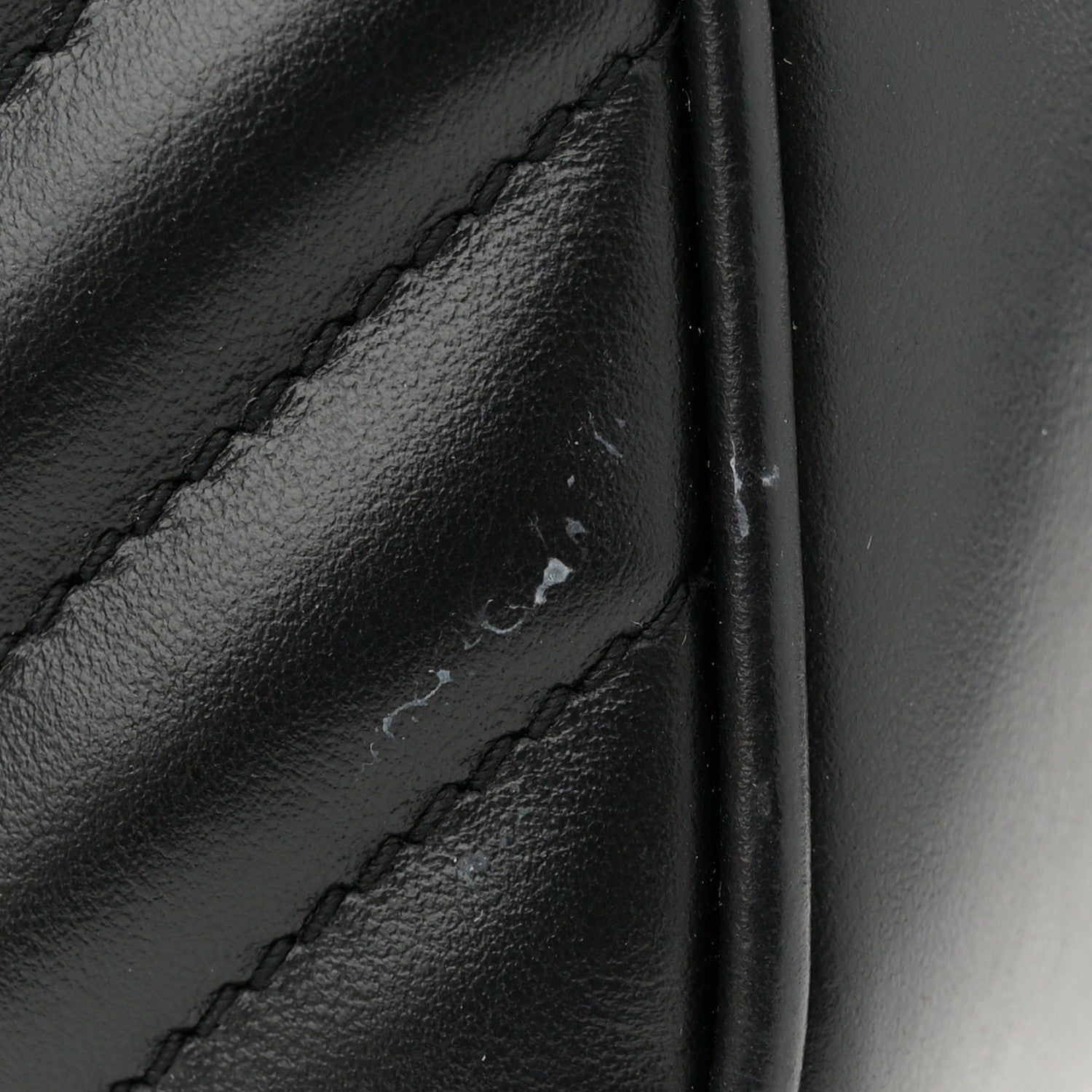 Saint Laurent Calfskin Matelasse Monogram Lou Camera Bag Black 12 of 14