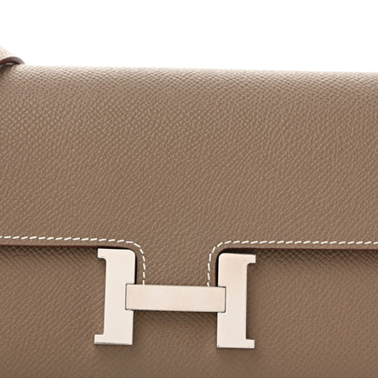 Hermes Epsom Constance Long To Go Wallet Etoupe 9 of 13