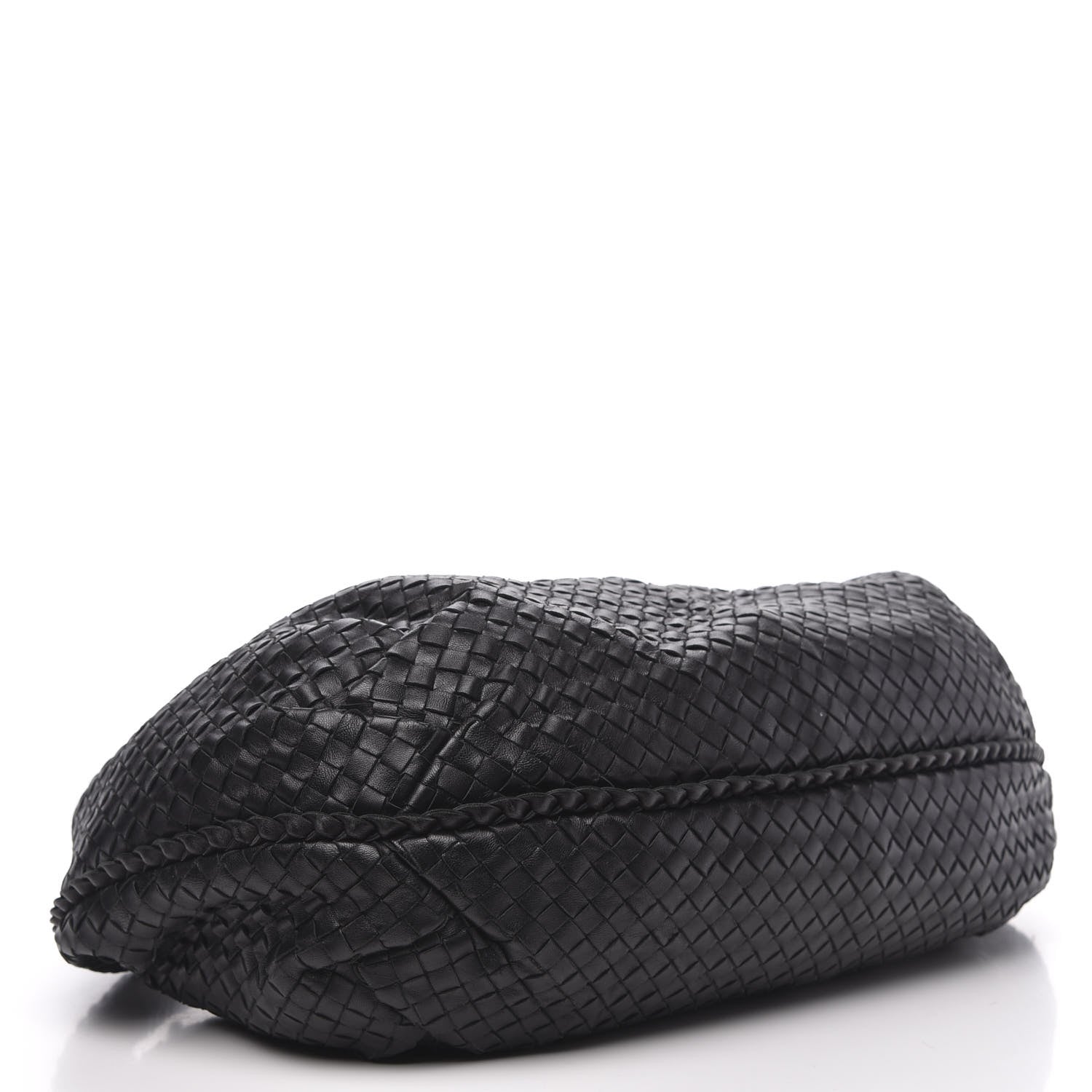 Bottega Veneta Nappa Intrecciato Large Belly Veneta Hobo Black 4 of 12