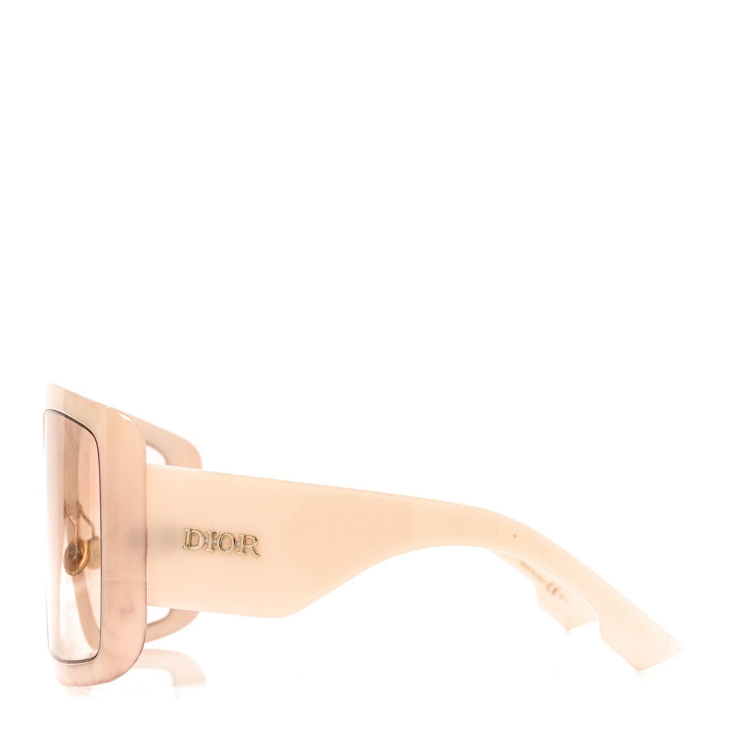 Christian Dior Acetate So Light 1 Shield Sunglasses Ivory 3 of 7
