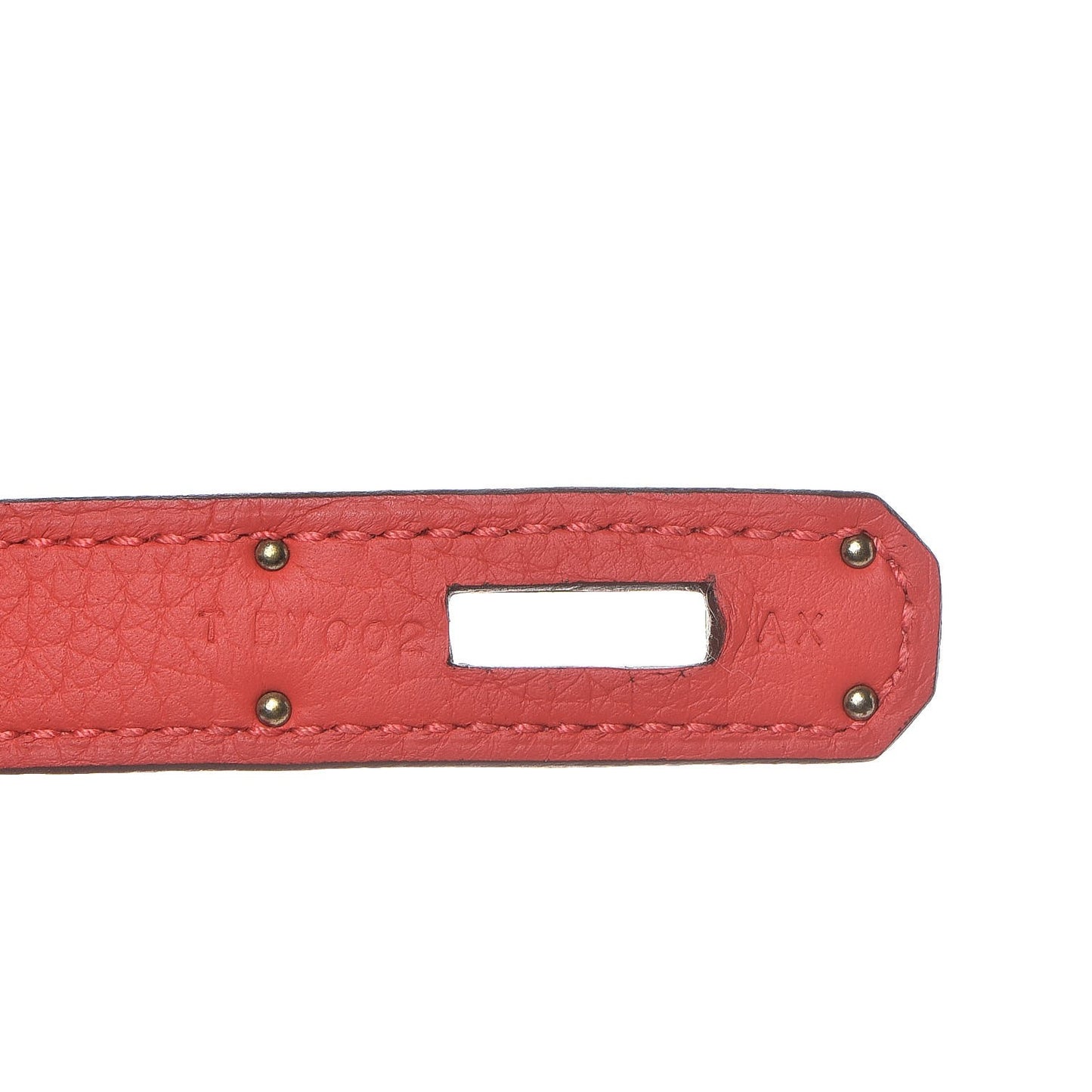 Togo Birkin 35 Rouge Pivoine