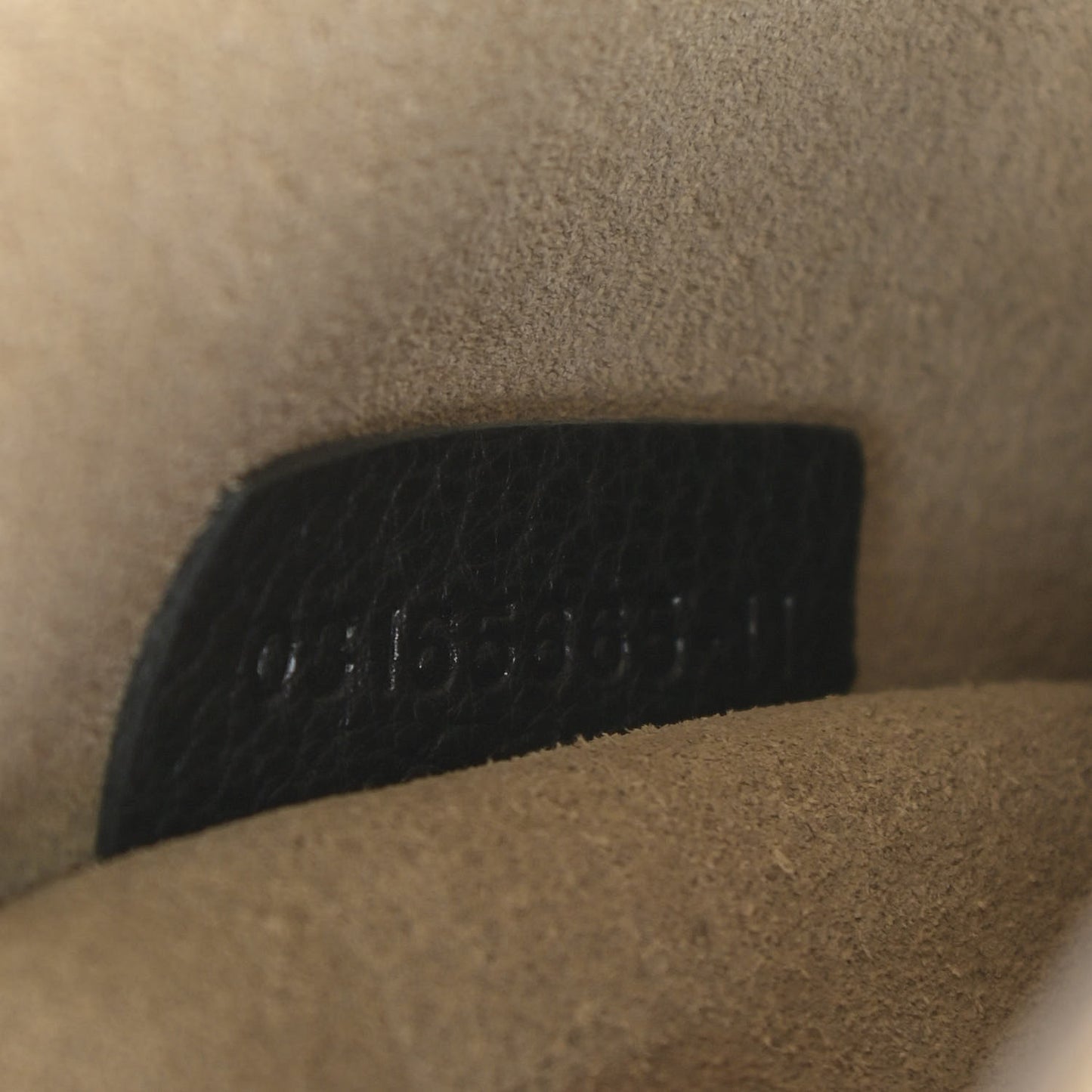 Grained Lambskin Mini Drew Shoulder Bag Black