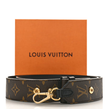 Louis Vuitton Monogram Adjustable Bandouliere Shoulder Strap Black 4 of 4