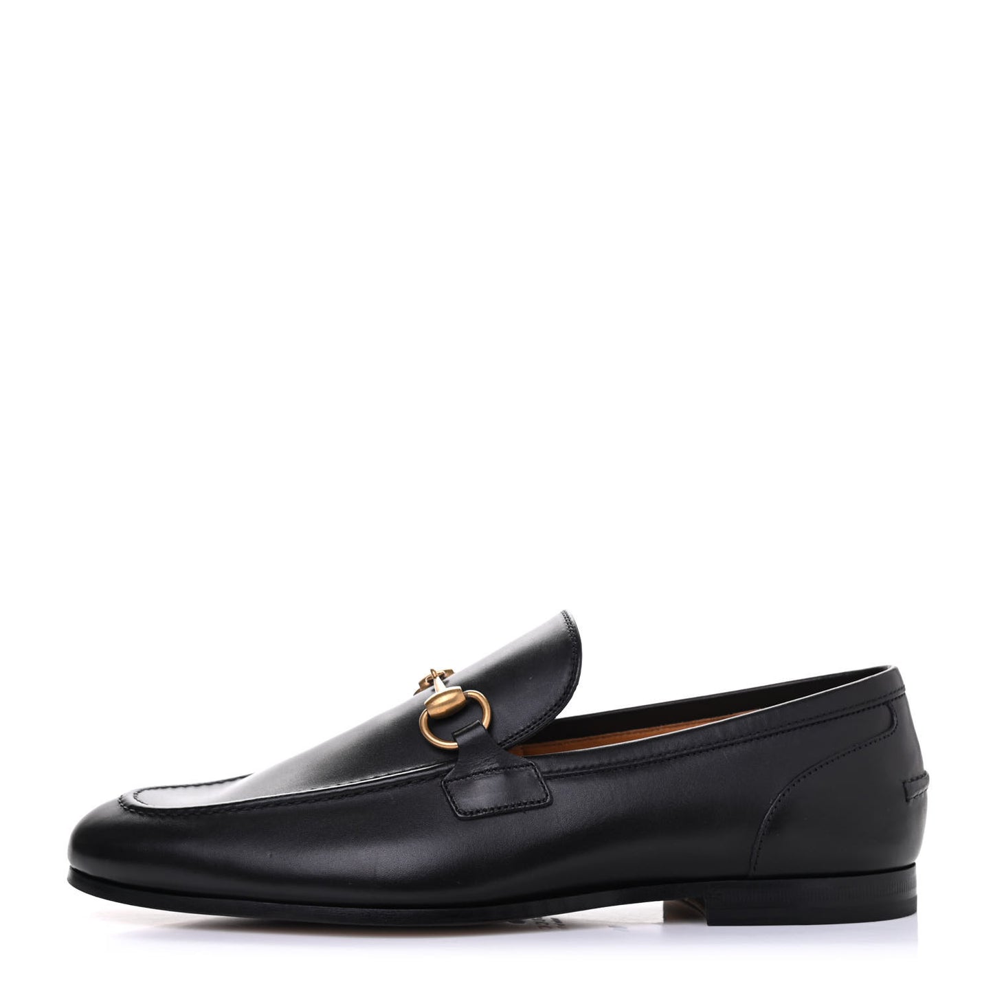 Calfskin Horsebit Mens Jordaan Loafers 6.5 Black
