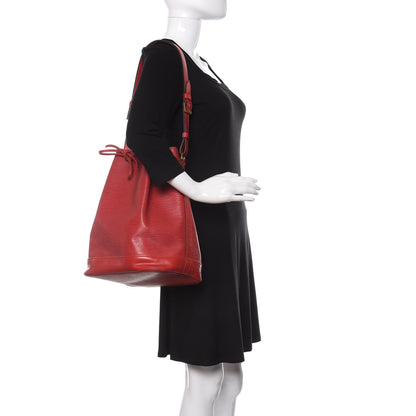 Louis Vuitton Epi Noe Castillan Red 2 of 14