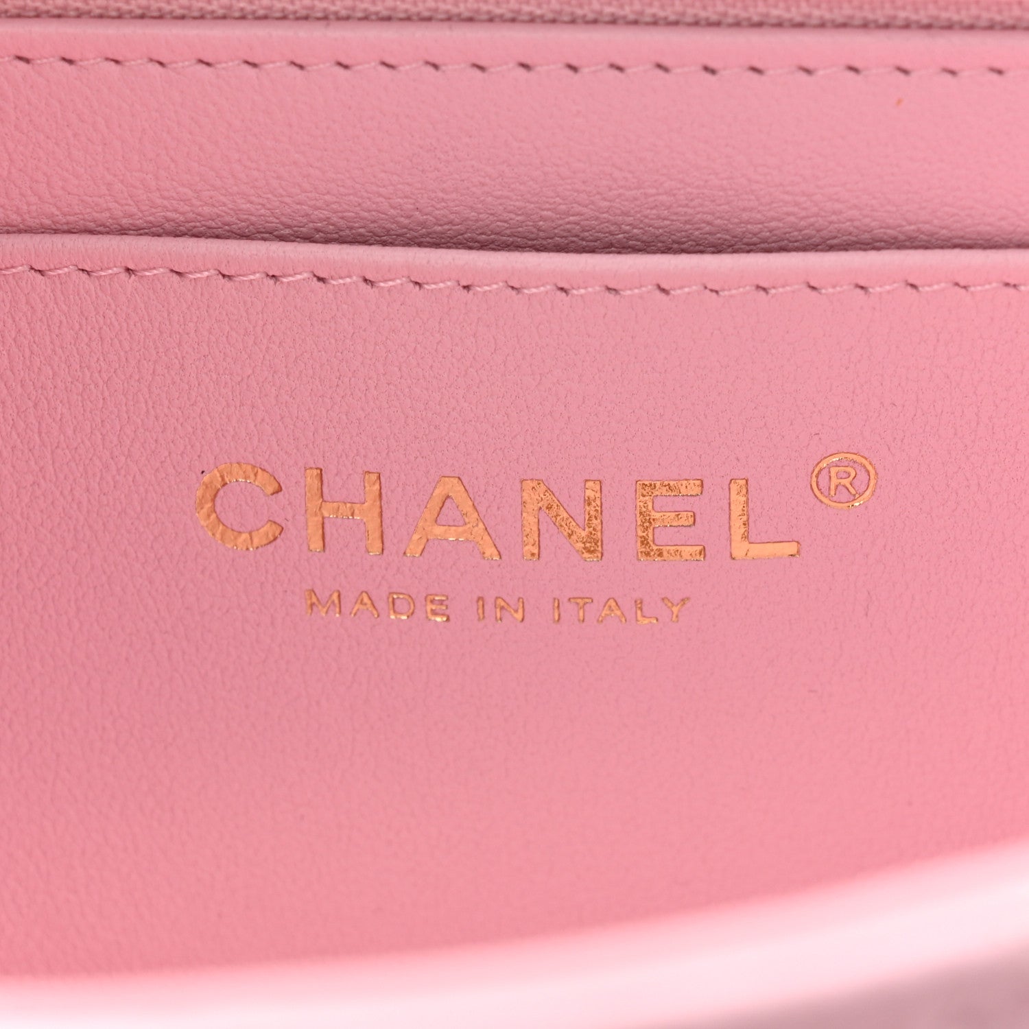 Chanel Lambskin Quilted Mini Top Handle Rectangular Flap Light Pink 6 of 11