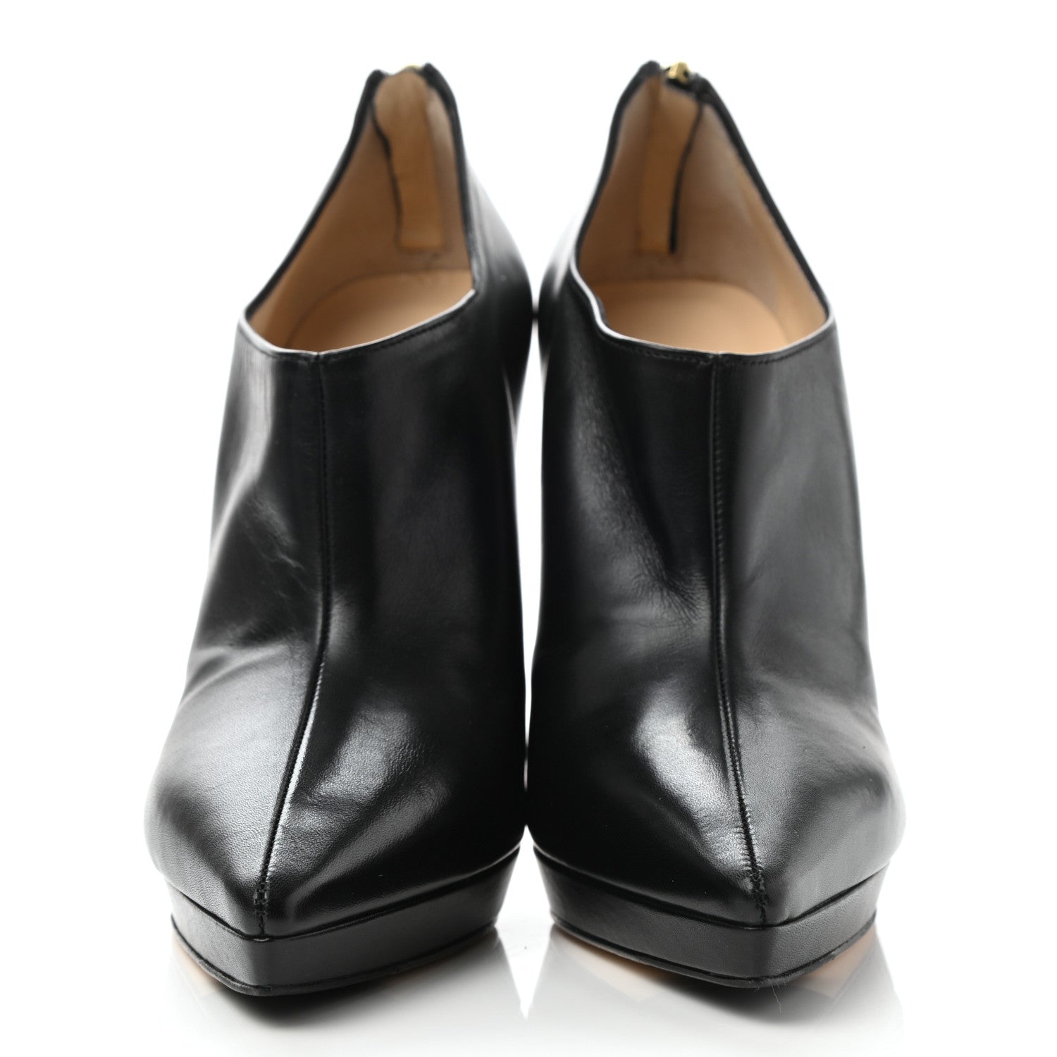 Jimmy Choo Calfskin George Ankle Boots 38 Black 2 of 8