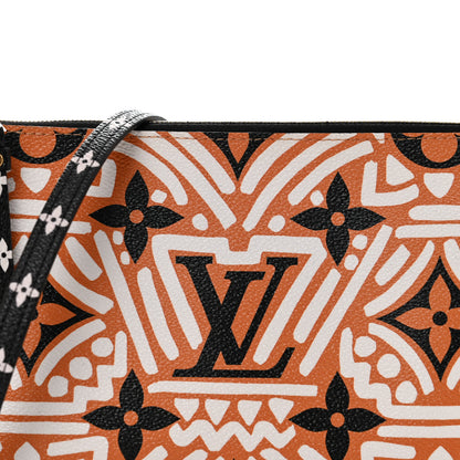 Louis Vuitton Monogram Giant Crafty Double Zip Pochette Creme Caramel 8 of 10