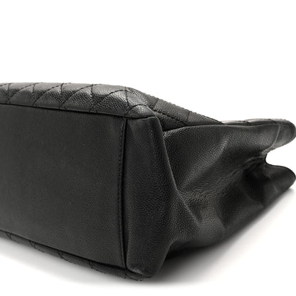 Chanel Caviar Quilted Grand Shopping Tote GST Black 10 of 11