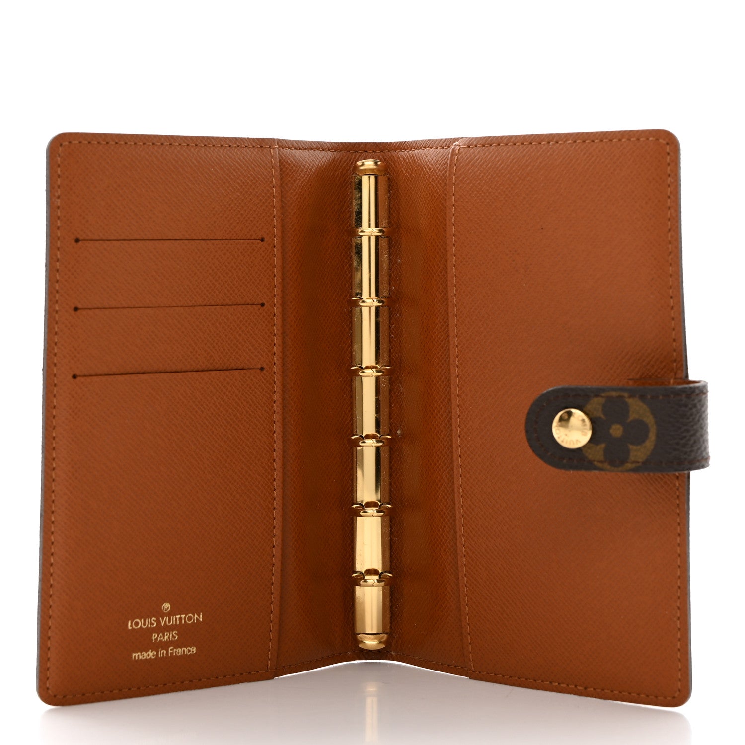 Louis Vuitton Monogram Trunks and Locks Small Ring Agenda Cover 5 of 7