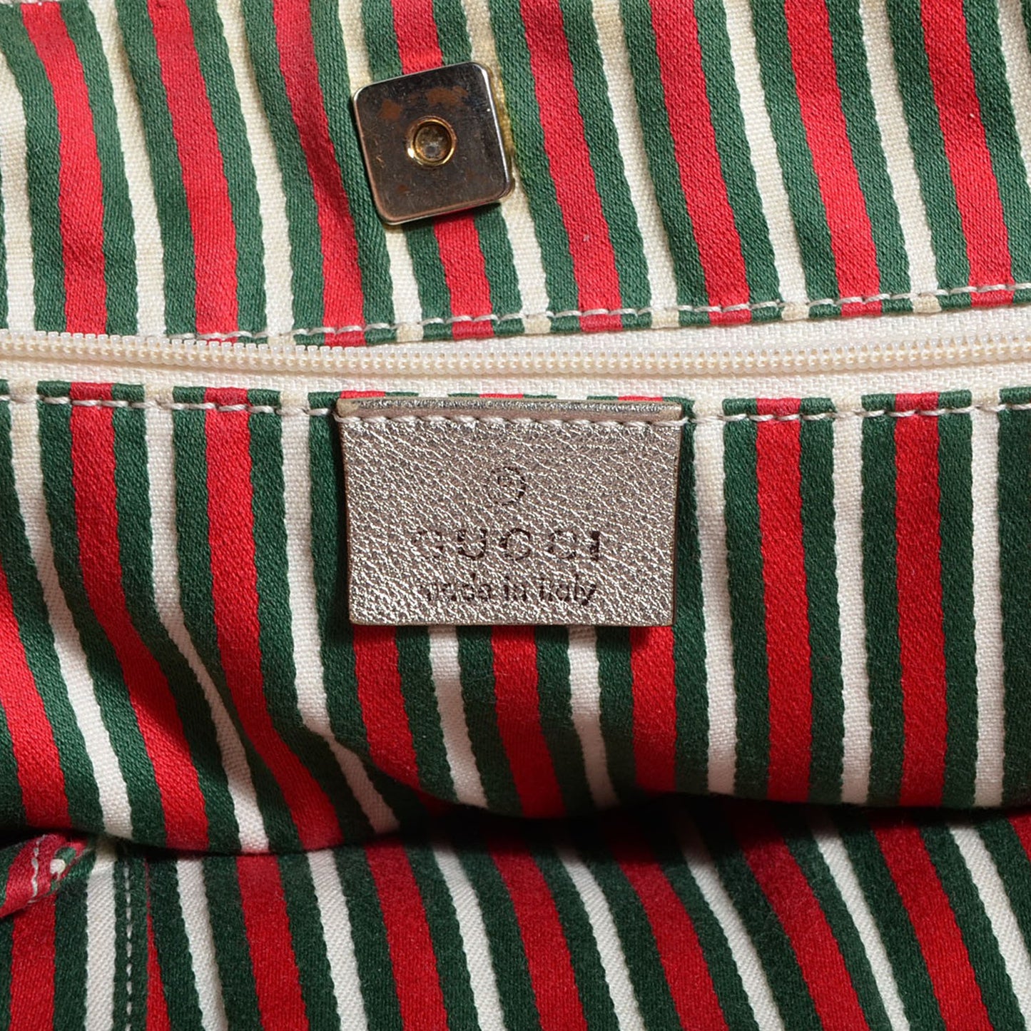 Monogram Abbey Tote Silver
