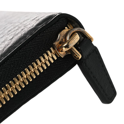 MCM Visetos Large Zip Around Wallet Black 8 of 13