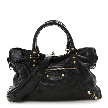 Balenciaga Agneau Giant 12 Gold Hardware City Black 1 of 12