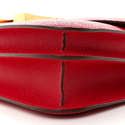 Hermes Epsom Constance 24 Rouge Casaque 9 of 14