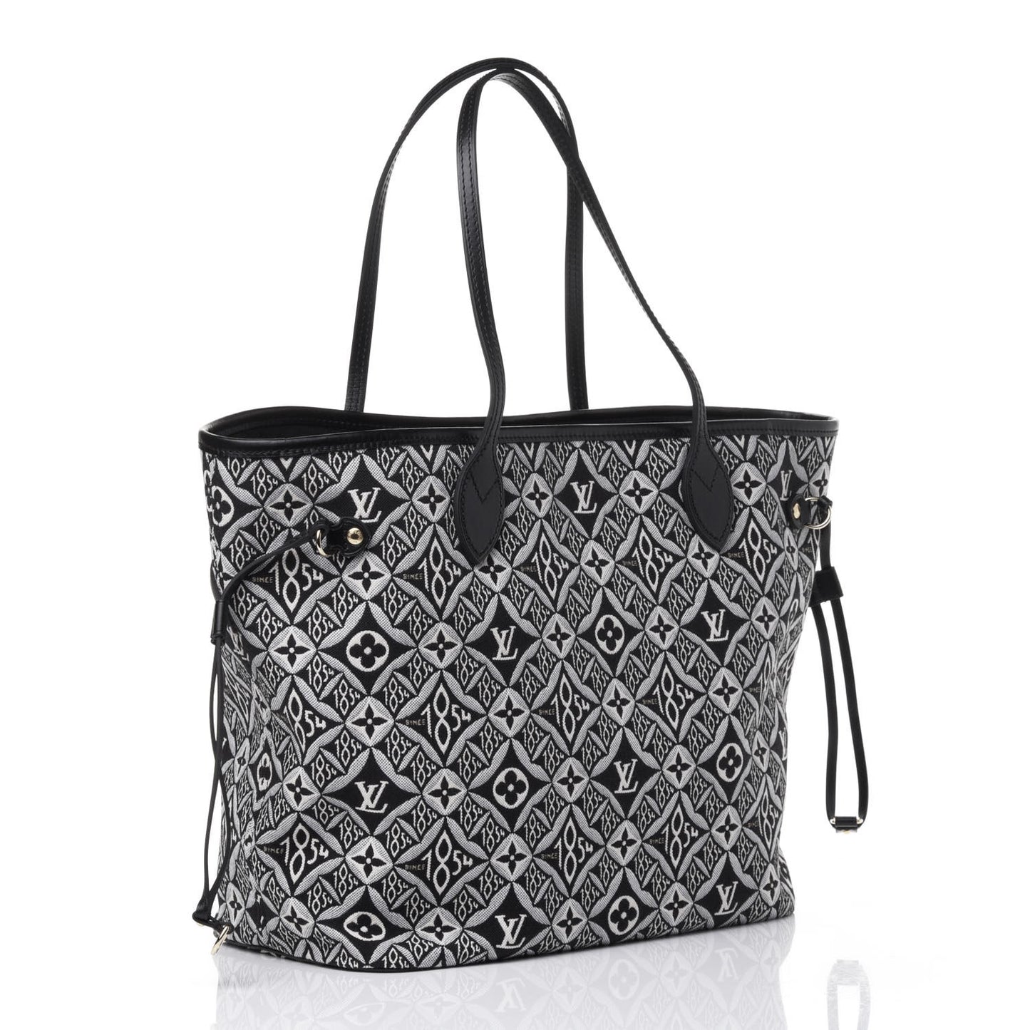 Jacquard Since 1854 Neverfull MM Grey