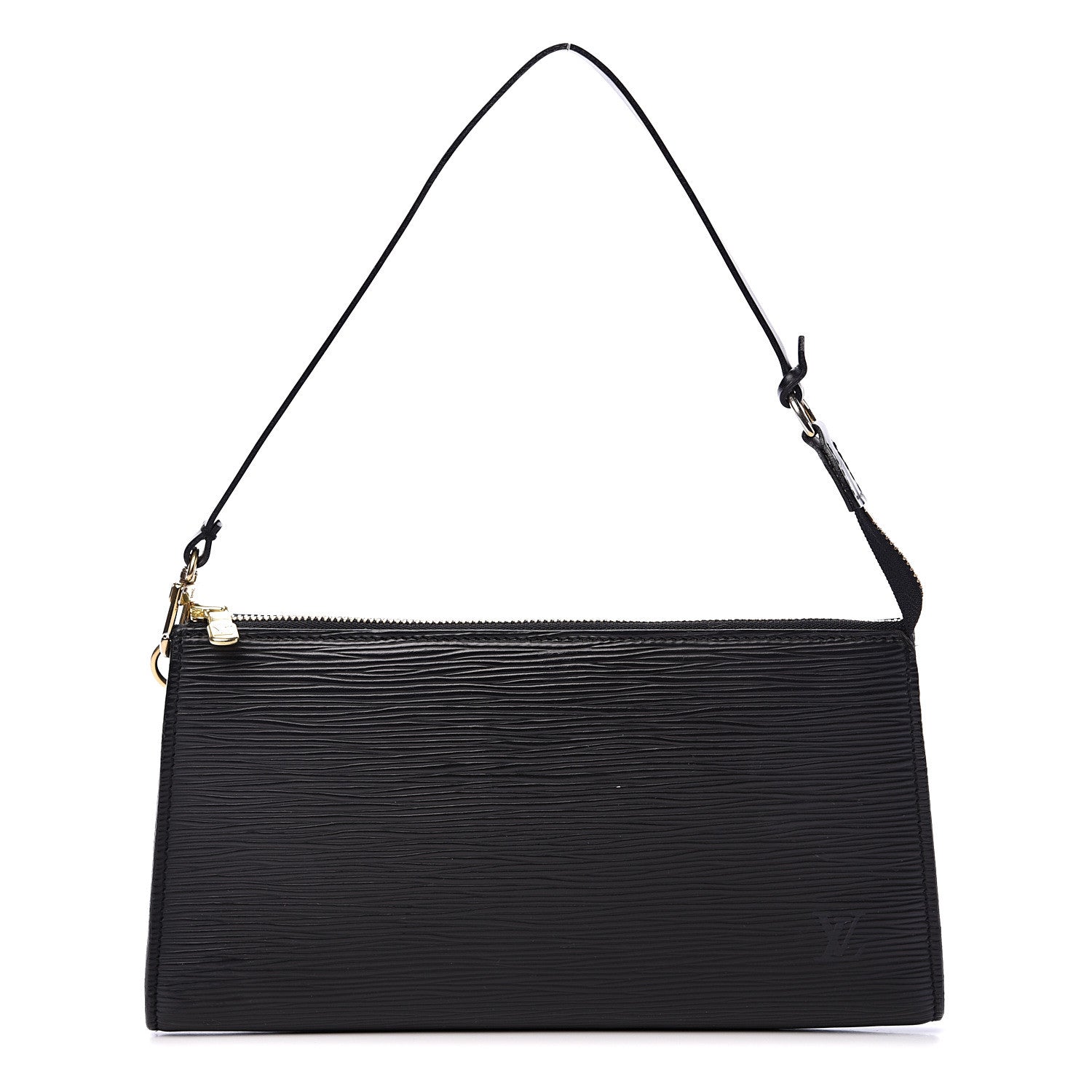Louis Vuitton Epi Pochette Accessories 24 Black 1 of 11