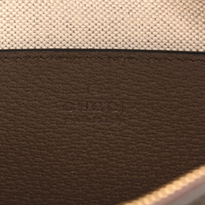Gucci Denim Monogram Textured Dollar Calfskin Super Mini Ophidia Shoulder Bag Beige Ebony New Acero 6 of 10