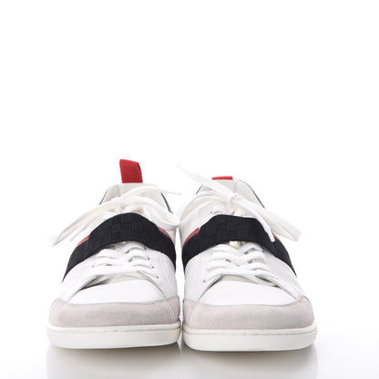 Louis Vuitton Calfskin Damier Waterline Sneakers 9.5 White 2 of 11