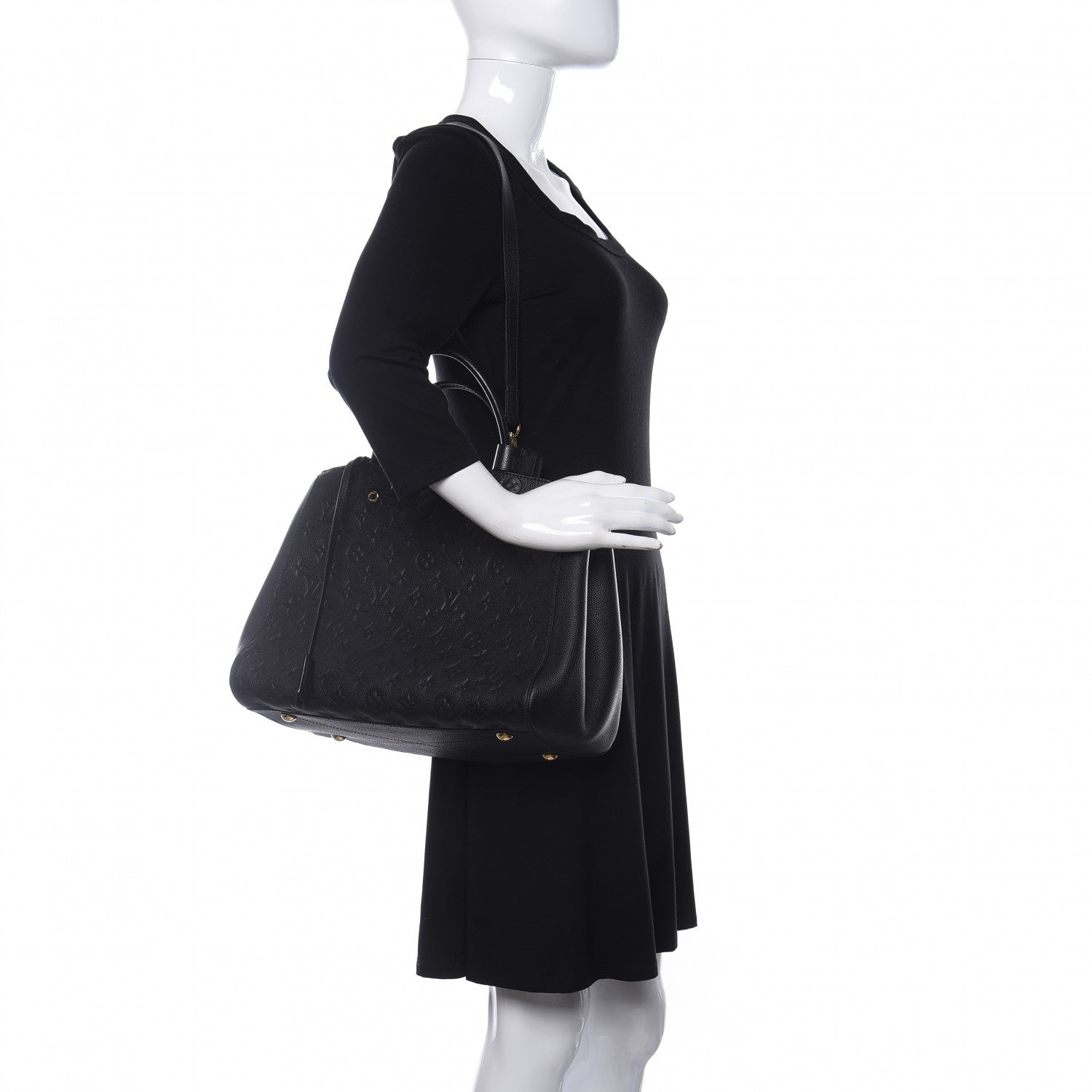 Louis Vuitton Empreinte Montaigne GM Black 2 of 10