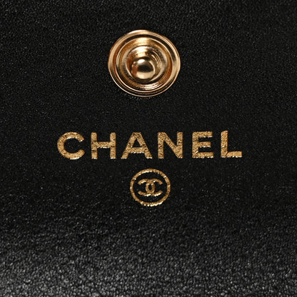 Chanel Shiny Aged Calfskin Quilted Waist Belt Bag Black 6 of 11