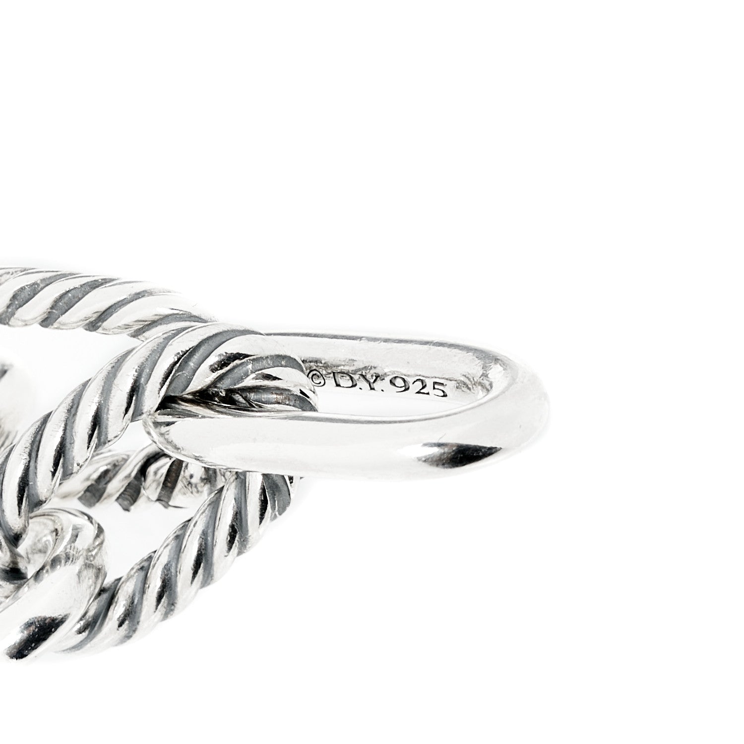 David Yurman Sterling Silver 11mm Madison Chain Bracelet 4 of 4