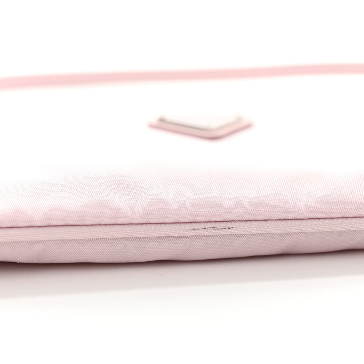 Prada Re-Nylon Vela Saffiano Mini Pochette Bag Alabastro 11 of 13