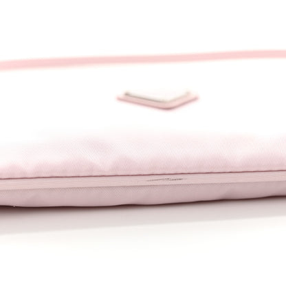 Prada Re-Nylon Vela Saffiano Mini Pochette Bag Alabastro 11 of 13