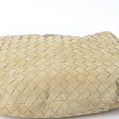 Bottega Veneta Suede Intrecciato Medium Jodie Sand 8 of 10