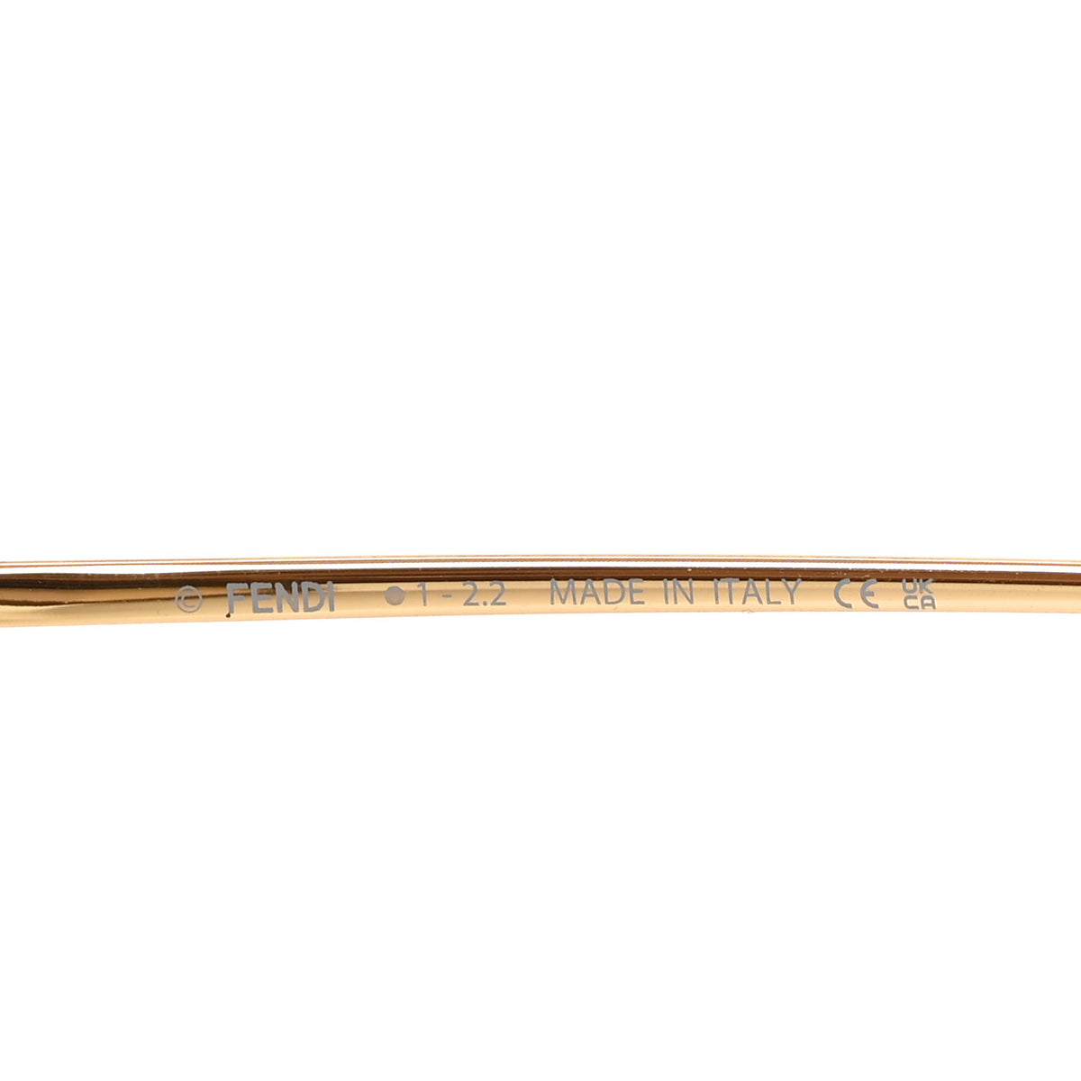 Acetate FF Butterfly Sunglasses FE40012U Gold Brown