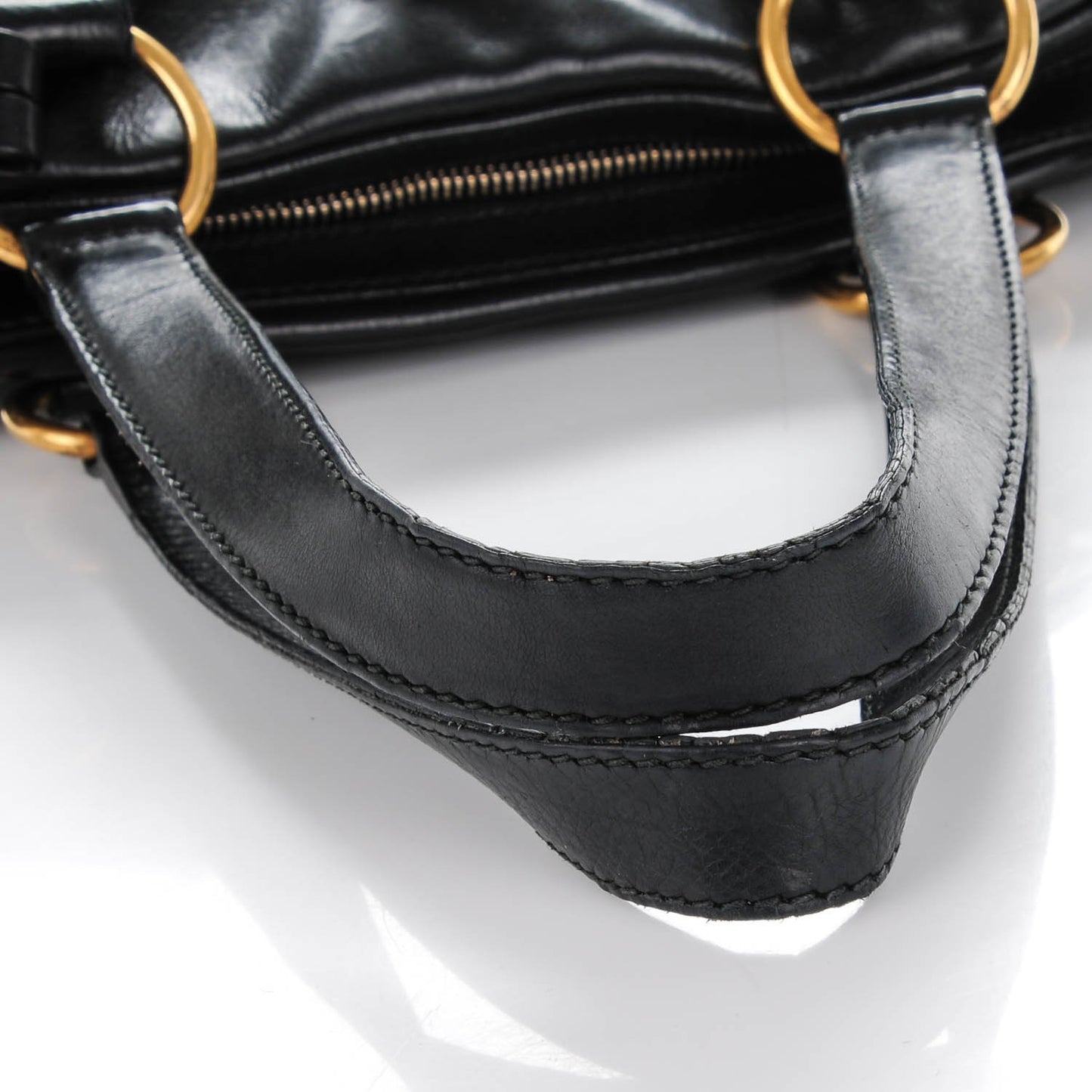 Calfskin Oversized Muse Black