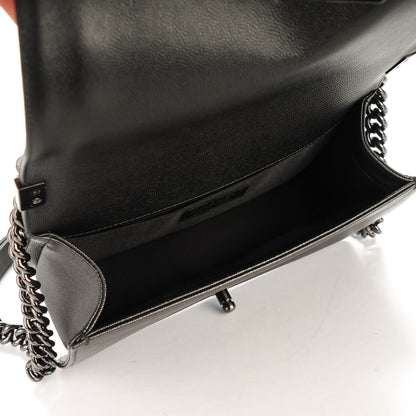 Chanel Caviar Quilted Medium Boy Flap So Black 4 of 6