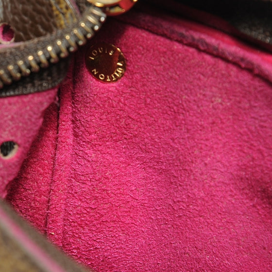 Louis Vuitton Monogram Perforated Pochette Plat Fuchsia 7 of 7