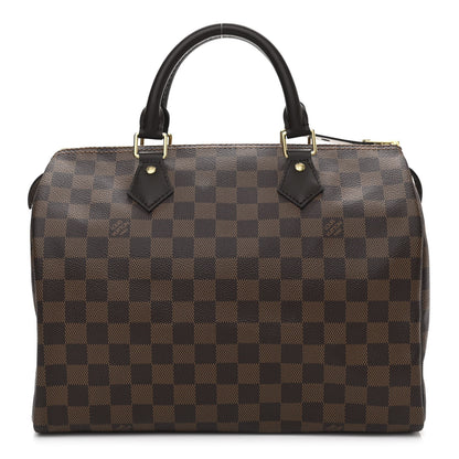 Louis Vuitton Damier Ebene Speedy 30 1 of 10