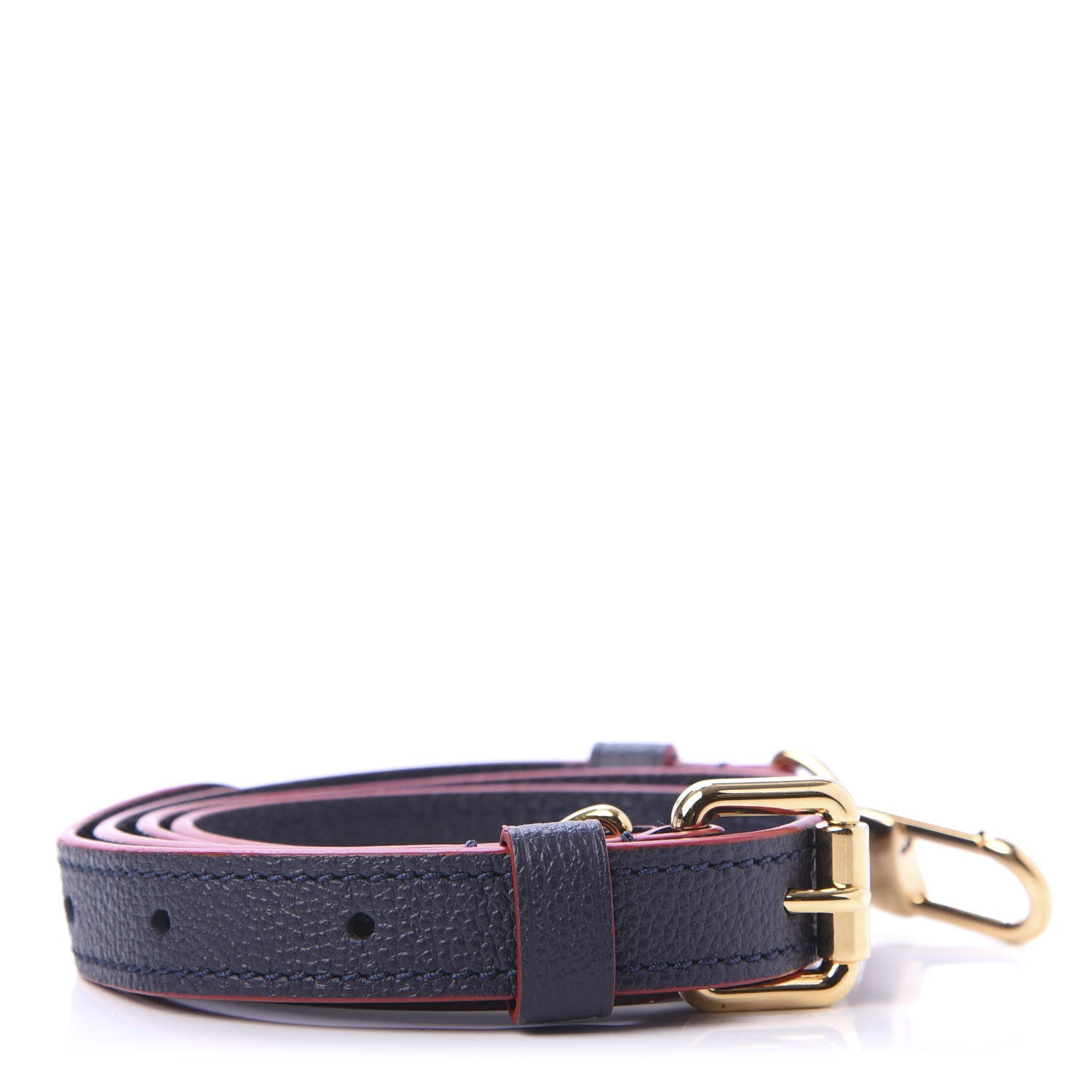 Louis Vuitton Calfskin Pochette Metis Shoulder Strap Marine Rouge 2 of 3