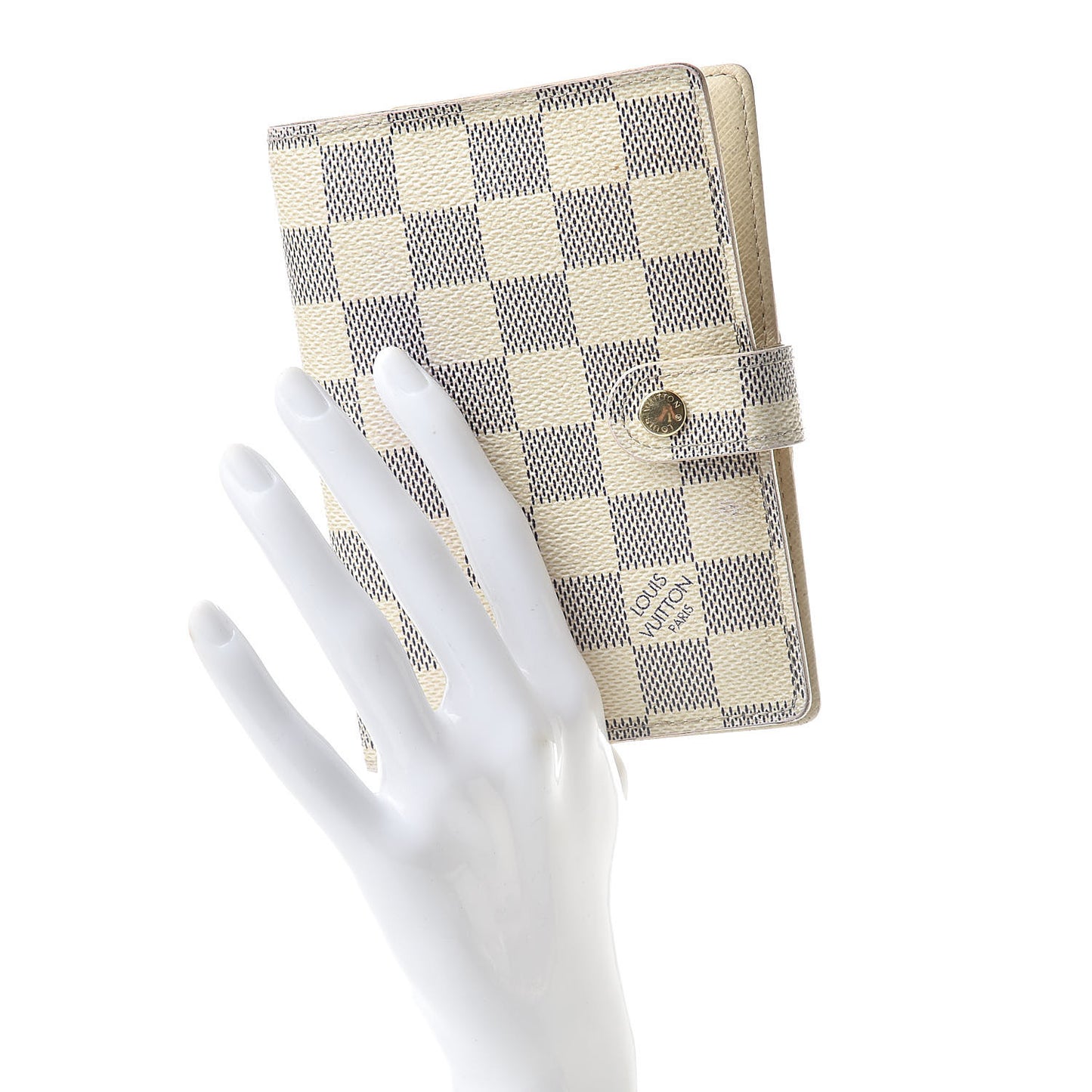 Damier Azur Small Ring Agenda Cover