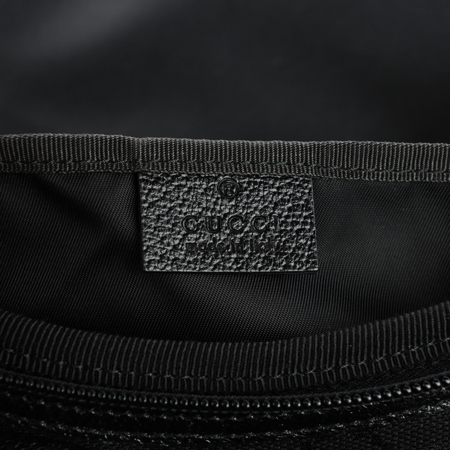 Gucci Monogram Large Diaper Bag Black 6 of 7