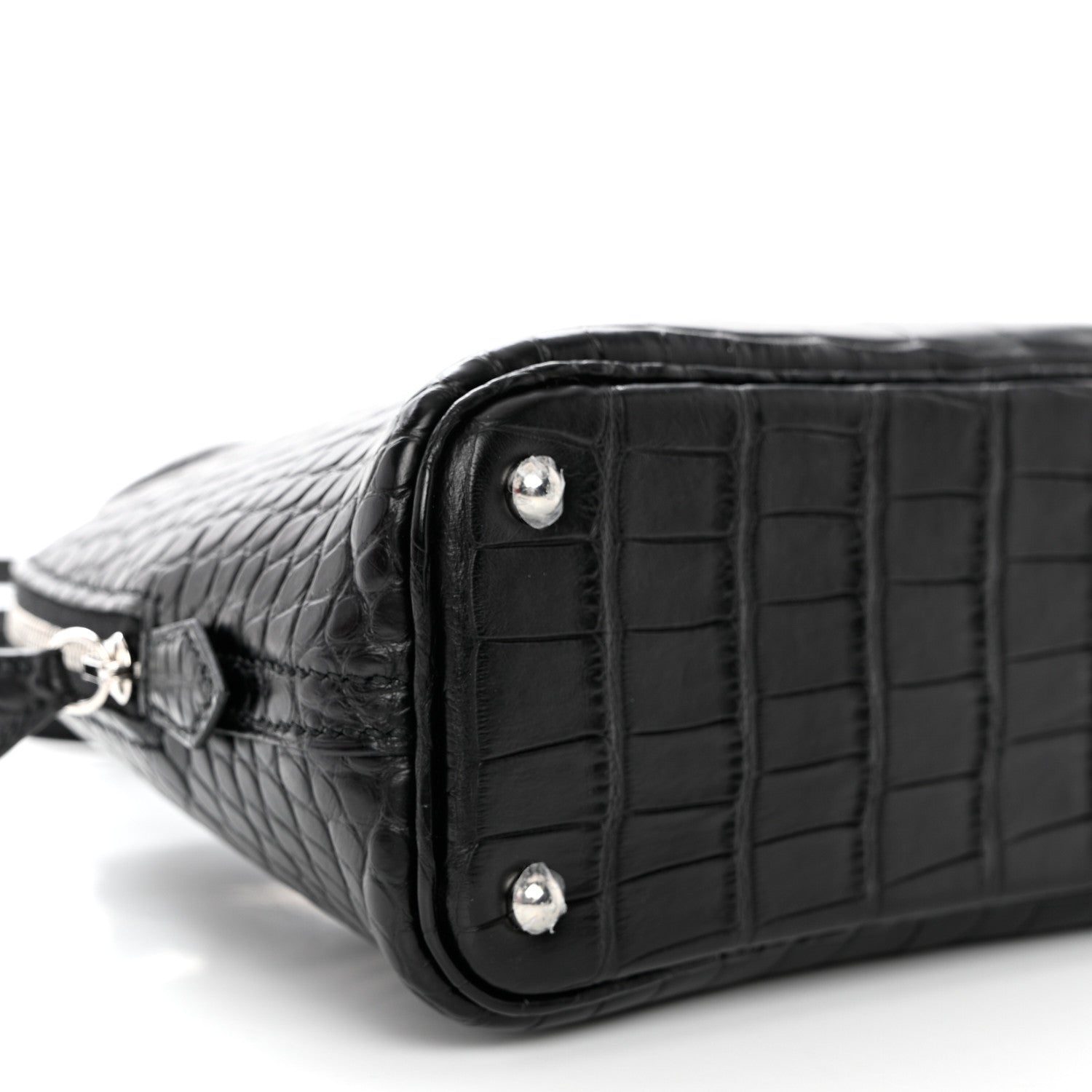 Hermes Matte Alligator Mini 1923 Bolide Black 7 of 8