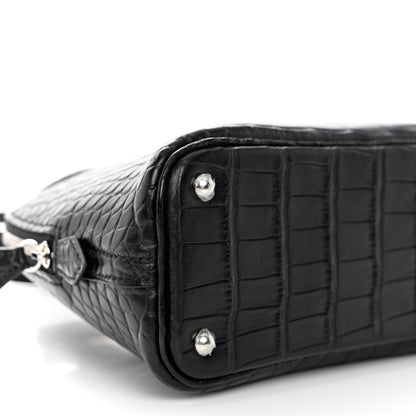 Hermes Matte Alligator Mini 1923 Bolide Black 7 of 8