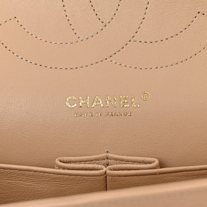 Chanel Caviar Quilted Jumbo Double Flap Beige 6 of 13